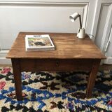 Side table, low wood