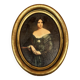 Small woman portrait frame