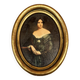 Petit cadre portrait de femme