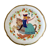 Kaiser Porcelain wall plate, hand-painted plate, fairy tale, wall decoration.