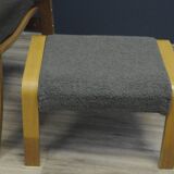 Fauteuil Scandinave avec Repose-Pieds