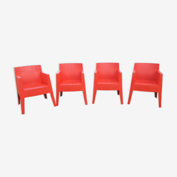 4 fauteuils de Philippe Starck
