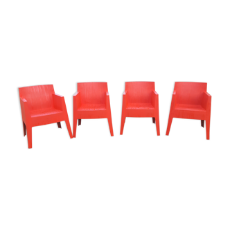 4 armchairs by Starck Philippe