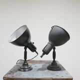 Pair of antique german uplighter's or spot lamps by Kandem