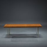 Coffee Table in Rosewood & Chrome, 1960s