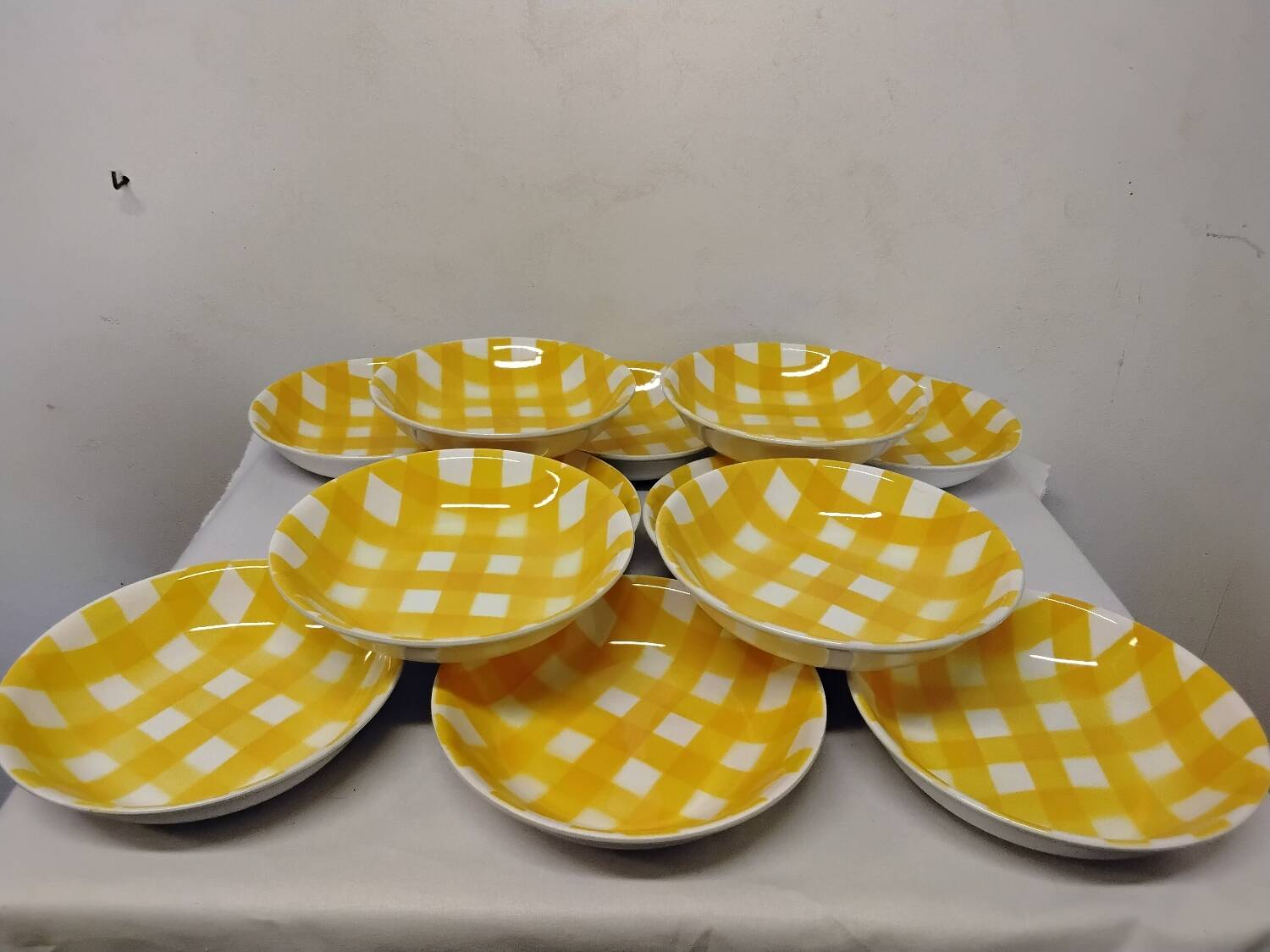 12 hollow plates digoin Sarreguemines