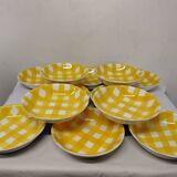 12 assiettes Creuses digoin Sarreguemines
