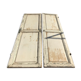 Paire de portes XIXe
