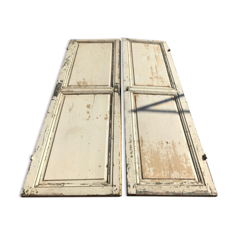 Paire de portes XIXe
