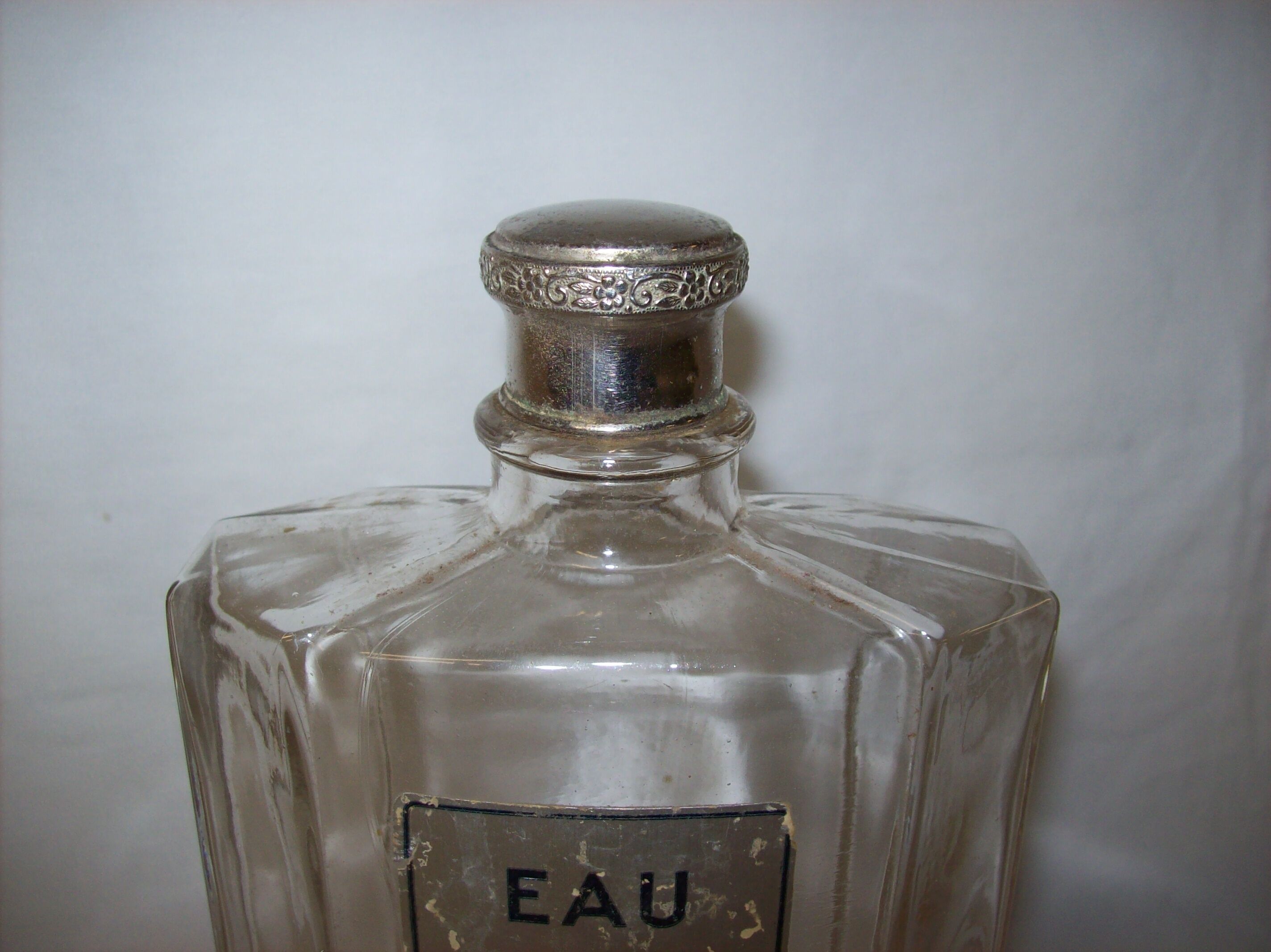 Old bottle of cologne