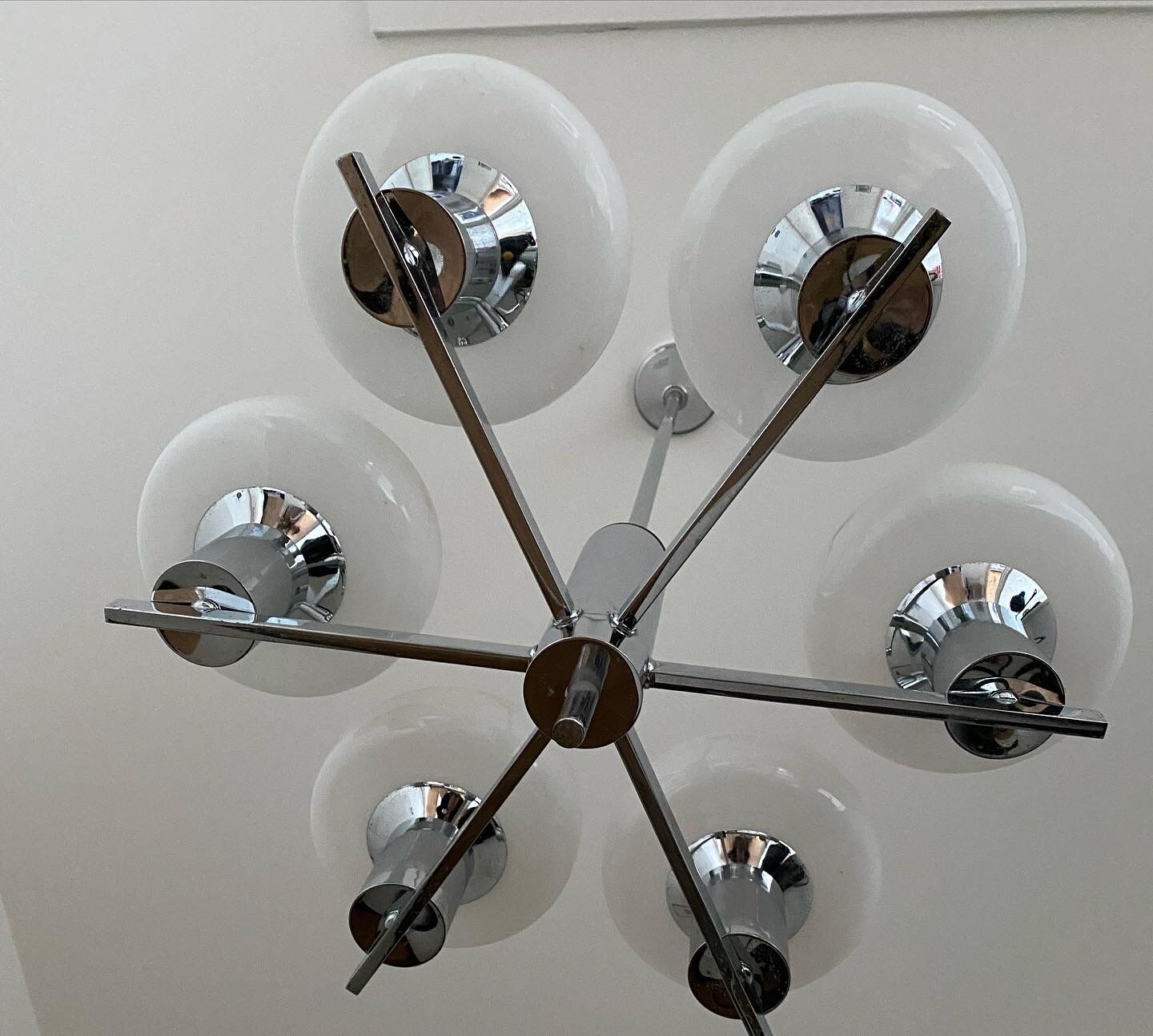 Lustre à 6 feux des années 70