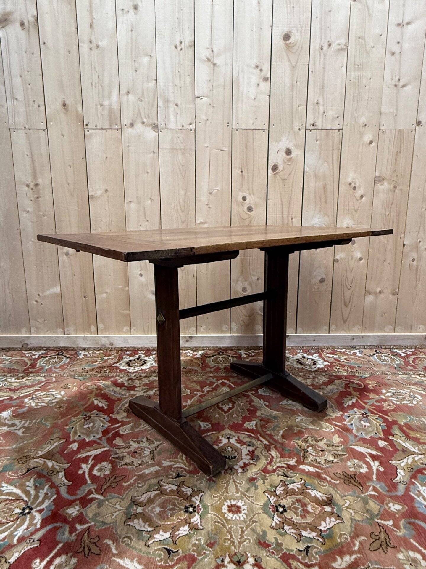 Art Deco period oak bistro table