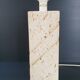 LUM lamp foot in vintage 1970 travertine