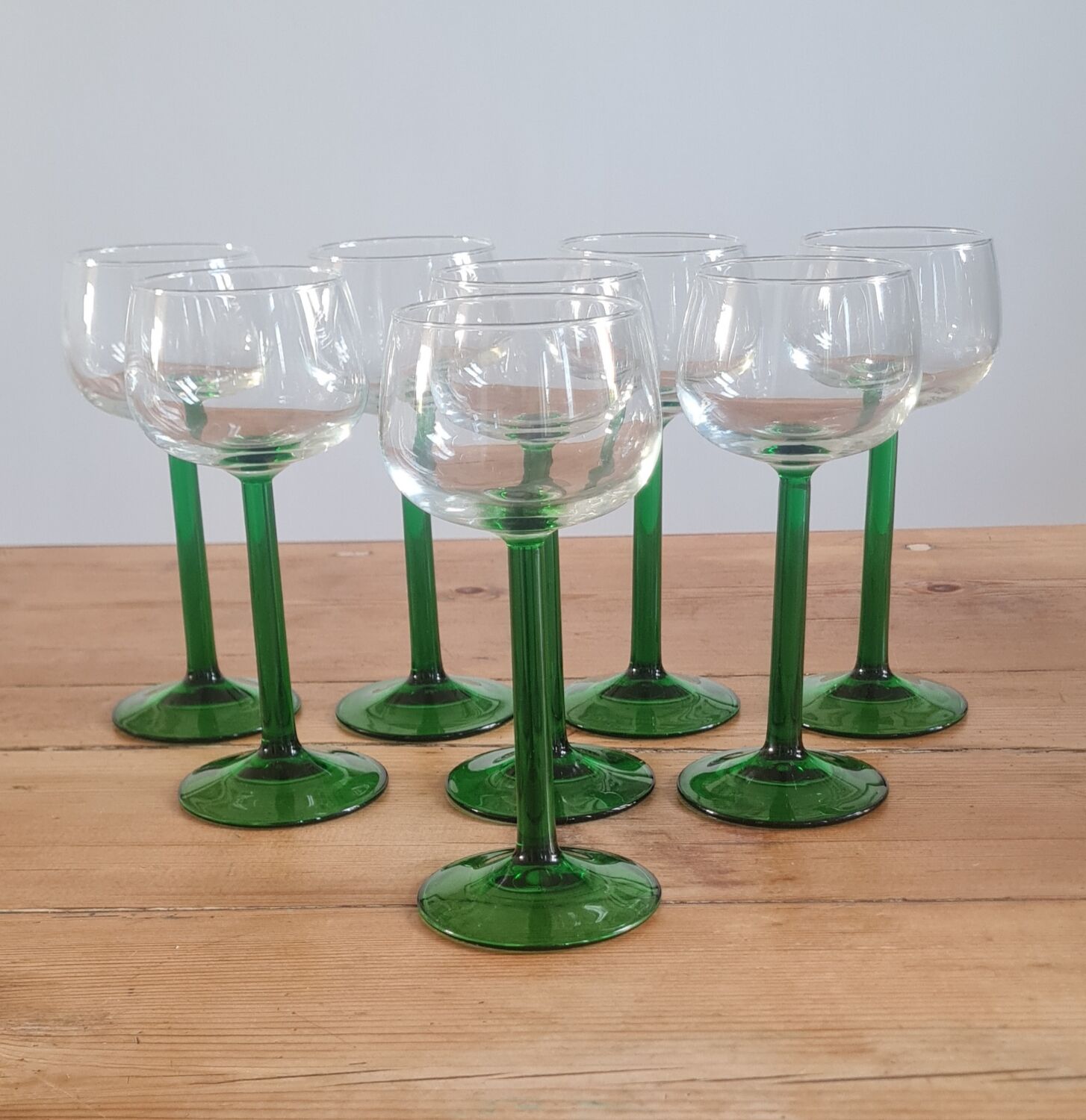 Service of 8 glasses Alsace