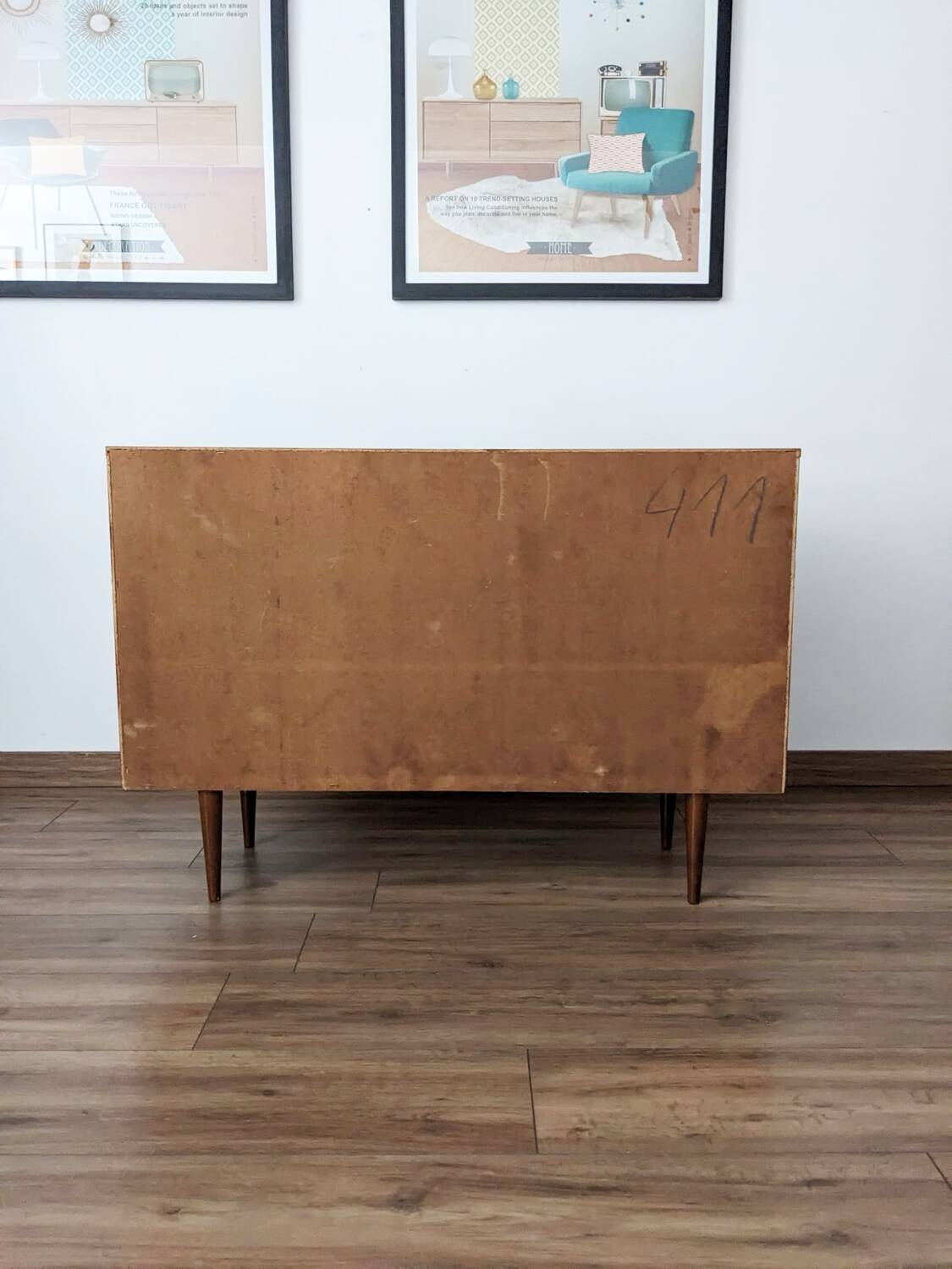 Vintage low cabinet from the 60s