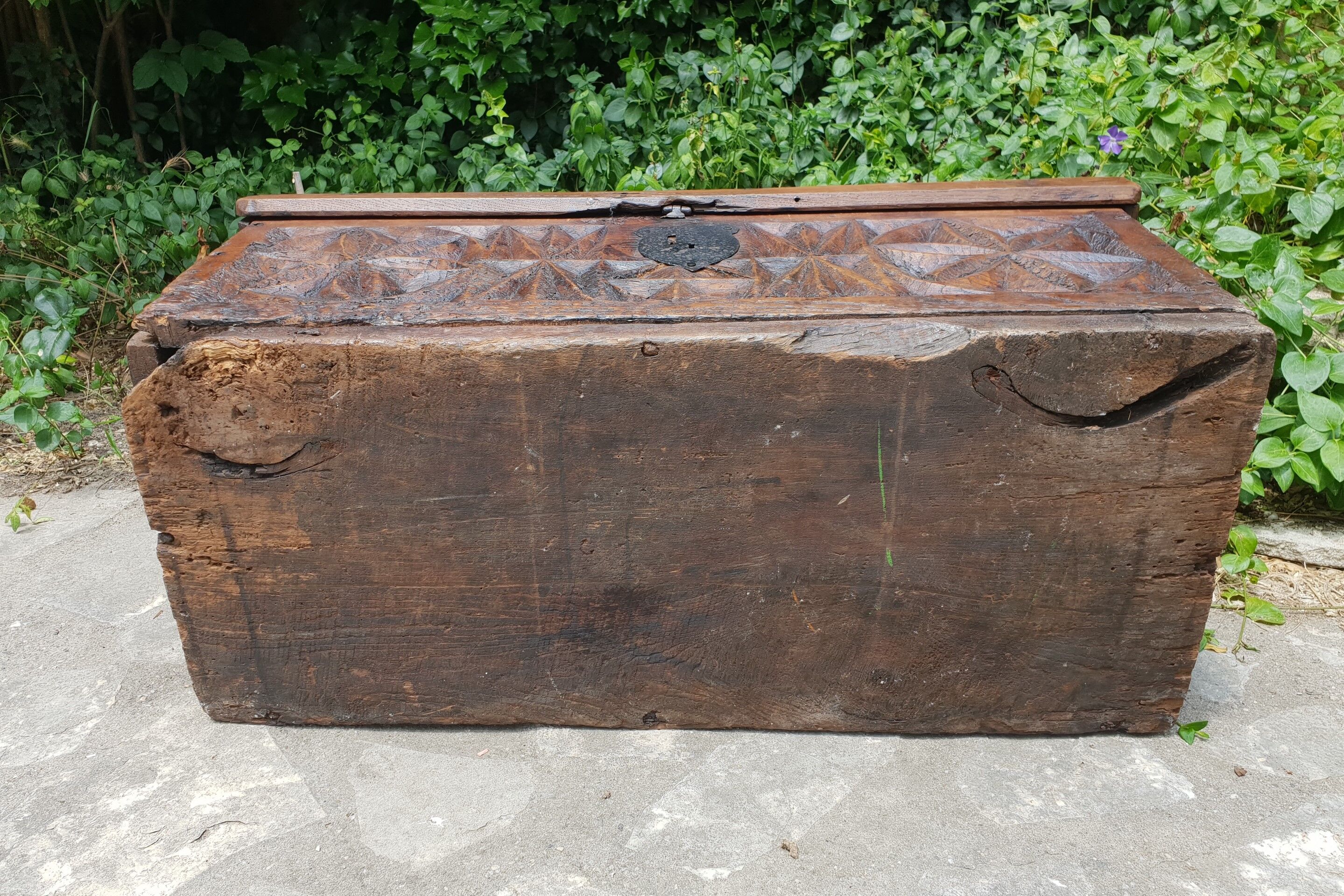 19th century folk art chest