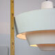 Mid-century industrial cascade ceiling lamp danish