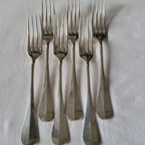 Ridoux Cie silver plated table forks