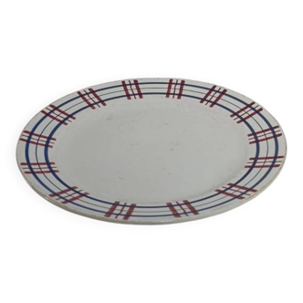 Plate Sarreguemines Poitou