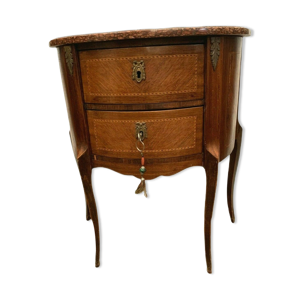 Commode demi lune de