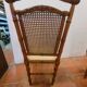 Chaise enfant bois bambou en merisier