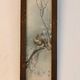 Japanese Sumi-e Painting Eagle Plum Blossom Japan Kakemono Kacho-ga