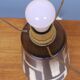 Vintage Brutalist Ceramic Table Lamp by Jan van Stolk. 1950s