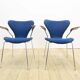 Paire de chaises Arne Jacobsen, années 1970