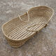 Vintage wicker couffin for doll