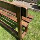Wooden children's bench 1900