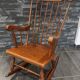 Beech rocking chair