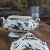 Ancient ceramic tureen Capodimonte Italy