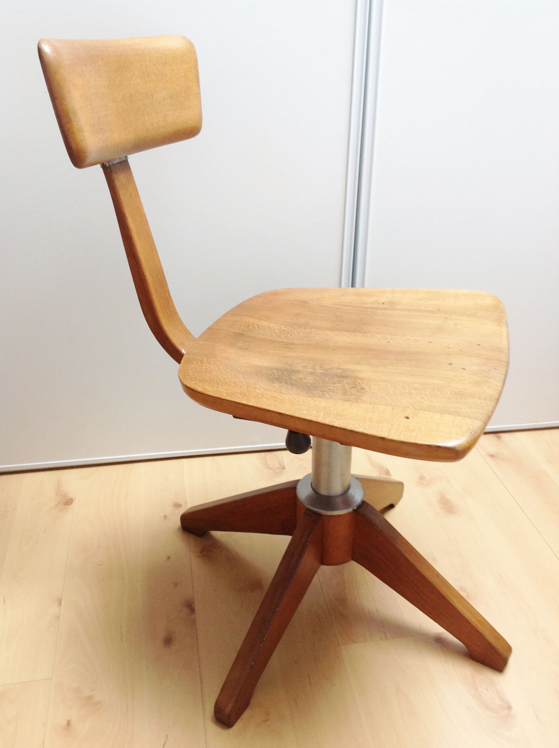 Industrial style swivel chair by Sedus Stoll / vintage 50s-60s