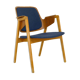 Fauteuil en teck, Gärsnäs, Suède, 1960