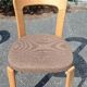 Pair of chairs by Bruno Rey in wood and fabric