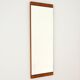 Scandinavian teak mirror 1960