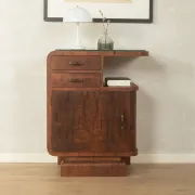 Classic 1930s chest of drawers with asymmetrical design