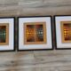 Optical Art Triptych - Victor Vasarely - 3 Frames 40x40cm