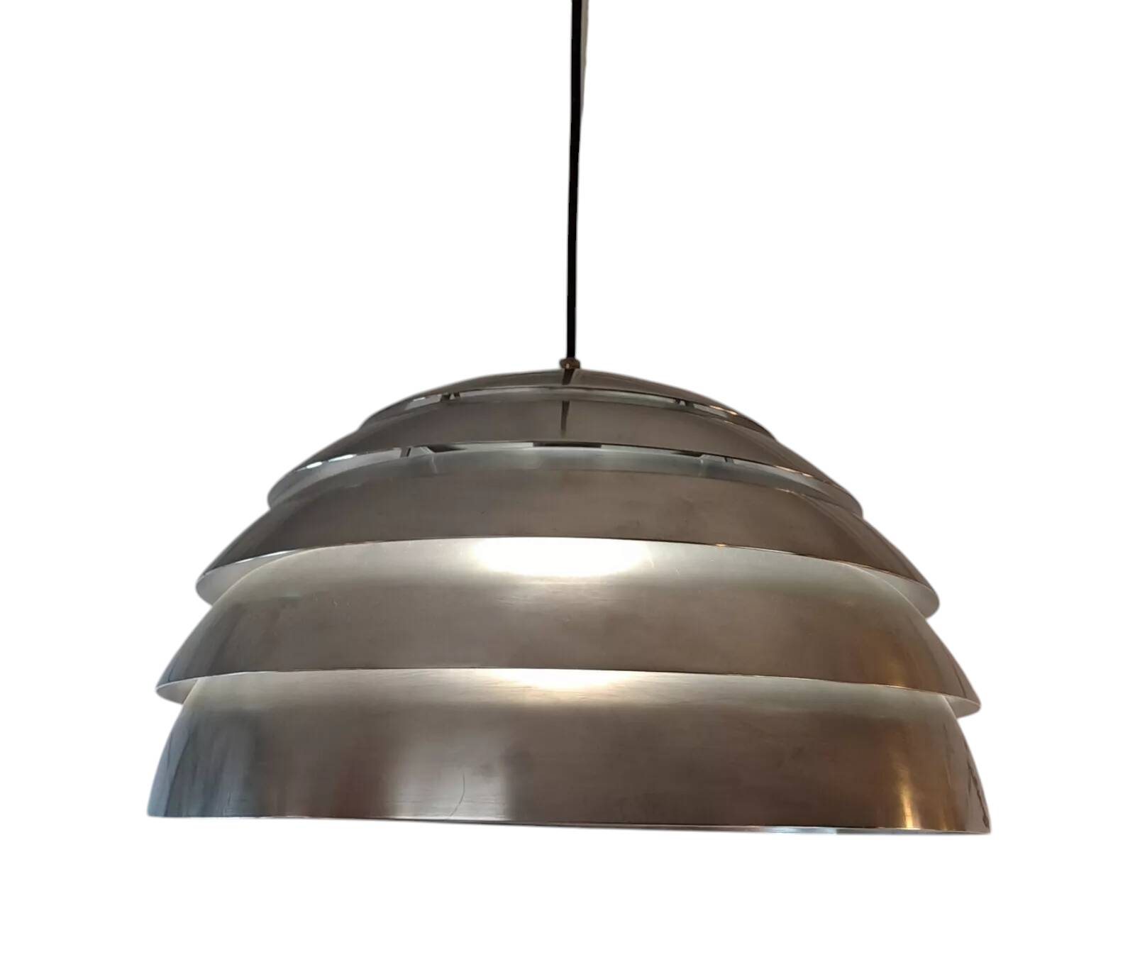 Hans-Agne Jakobsson pendant light for Markaryd "dome" model / 1960s
