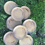 Lot of sandstone dishes