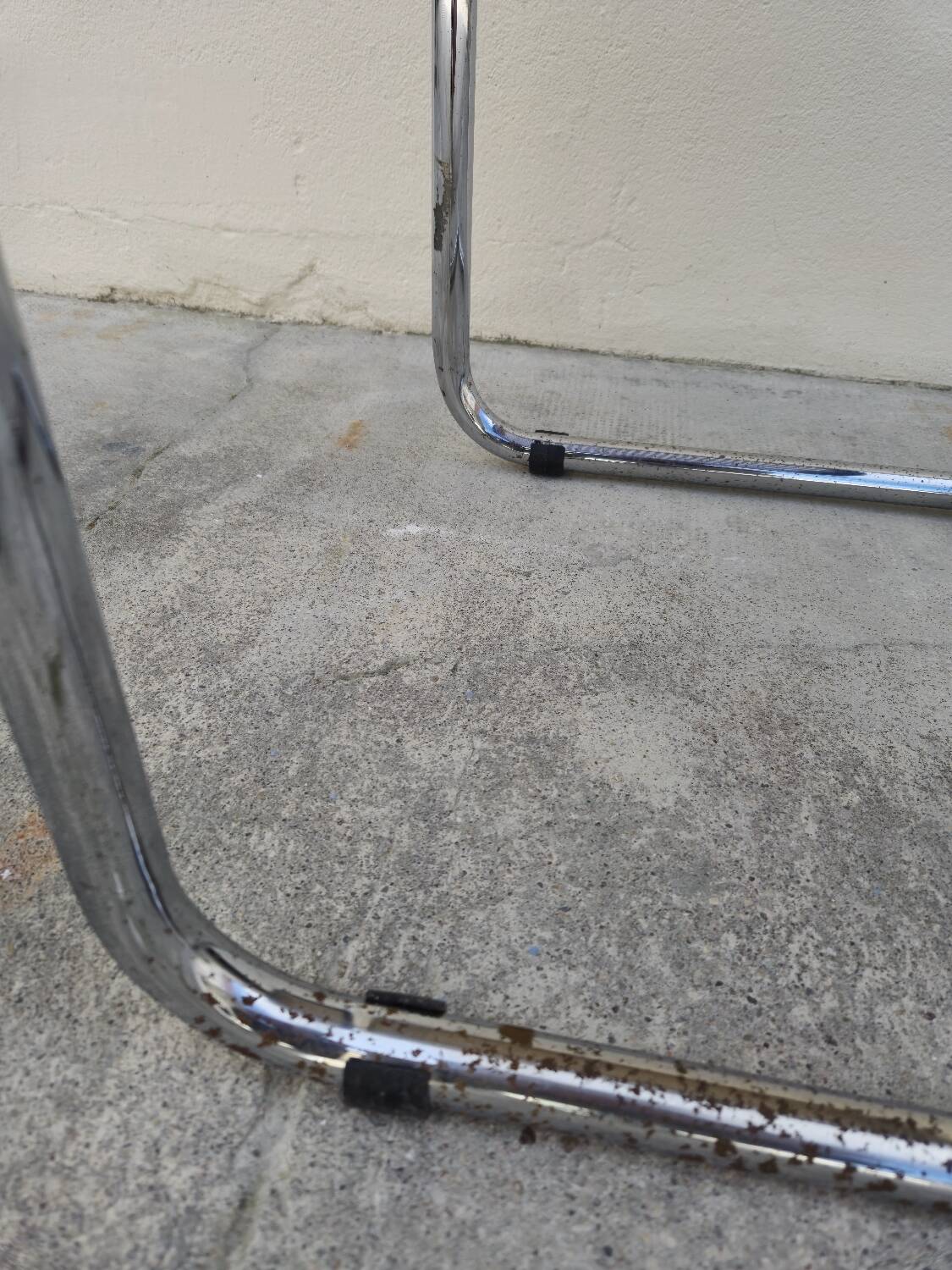 Marcel Breuer B32 chair in black cane signed Made in Italy