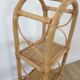Vintage rattan shelf
