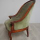 Louis XV/Louis XVI mahogany style chair