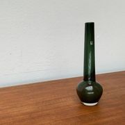 Mid-century German minimalist glass vase by Gral, 1960s.