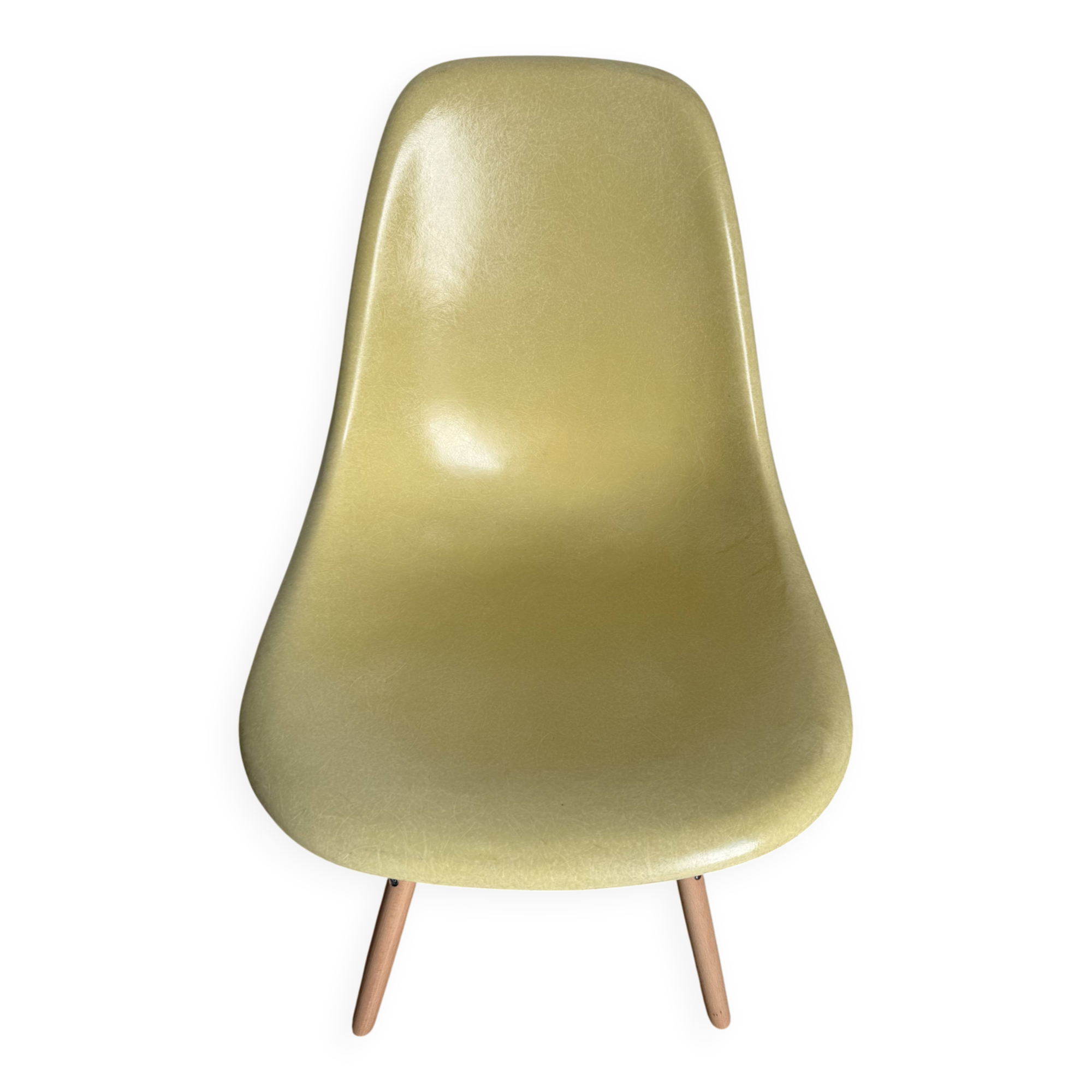 Dsw eames herman miller us edition 50s 60s design no vitra knoll yellow