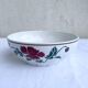 Vintage salad bowl HBCM Luxeuil model opaque porcelain