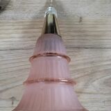Walkaround lampshade glass paste pink old vintage flea