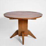 Round dining table, 1940s