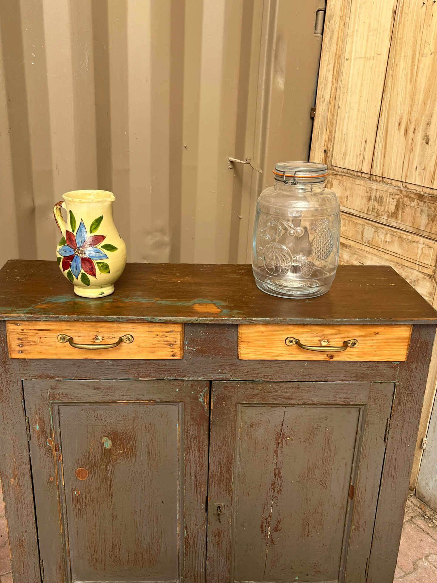 Old Parisian sideboard