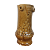 Zoomorphic 'owl' ceramic vase